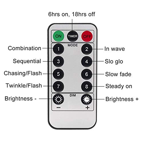 XERGY 100 Led Battery Box&Remote&8 Mode Functions Silver Wire Led Christmas Nye Decoration Fairy String Lights (Cool White) ,10 meters