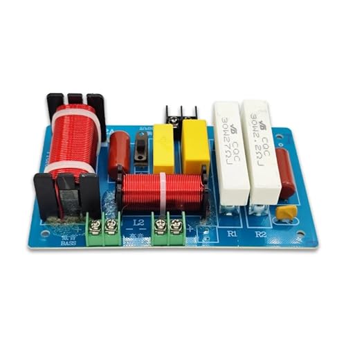 2PCS 450W 2850/2900Hz Tweeter Woofer Frequency Divider HiFi Stereo 2 Unit Filter Circuits Audio Crossover Filters