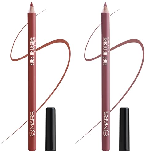 Image of MARS Matte Lip Liner | One Swipe Smooth Application | Long Lasting Lip Pencil (1.4gm) (20-CHILL RED) Matte Lip Liner | One Swipe Smooth Application | Long Lasting Lip Pencil (1.4gm) (18-MAUVE MAGIC)