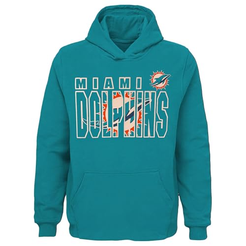 Sudadera NFL para niños Outerstuff manga larga con capucha infantil