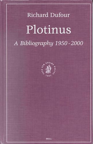 Plotinus: A Bibliography 1950-2000 view 2