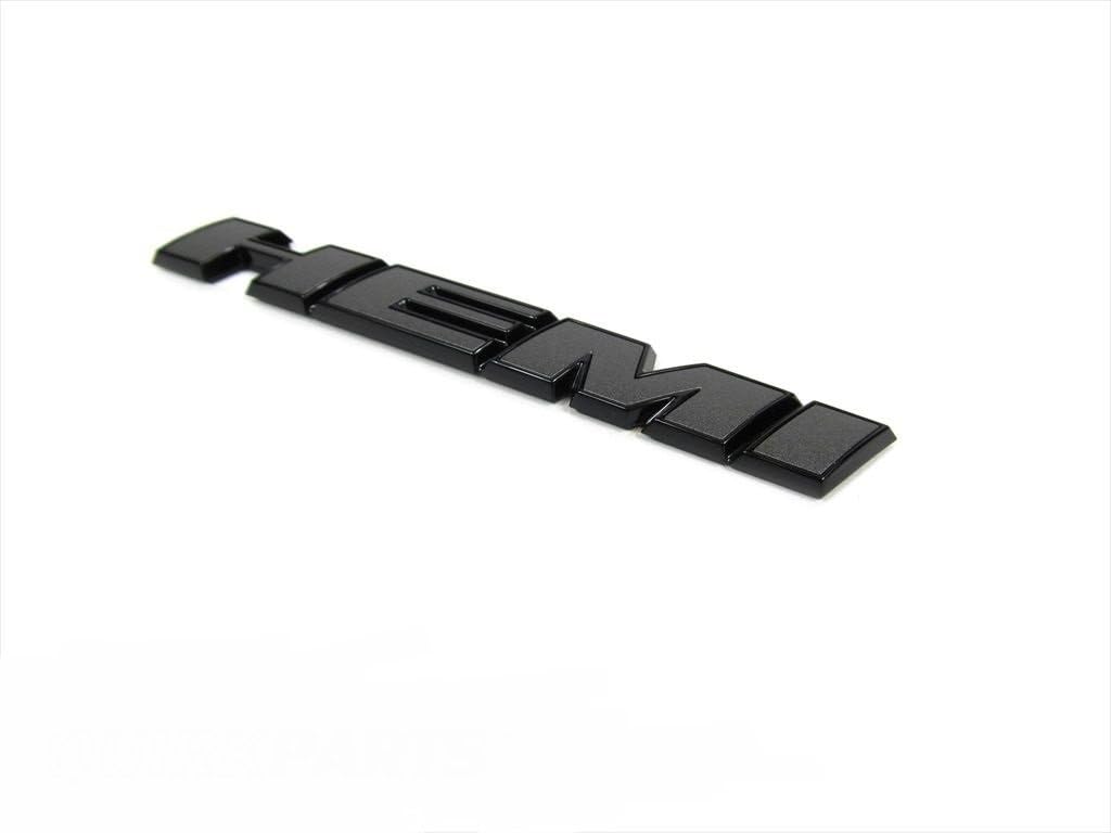New Oem Mopar 15-16 Dodge Challenger Gray Black Hemi Fender Emblem Badge Nameplate 68292587AB