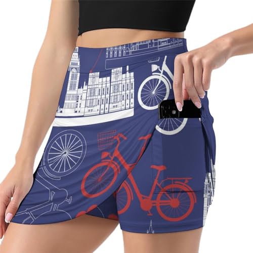 Jupe short de golf et tennis London pour vos entraînements
