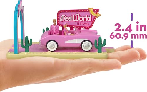 46% Off Barbie Mini Land Movie Vehicle Collection with 8 Dolls & 4 Cars - Image 2