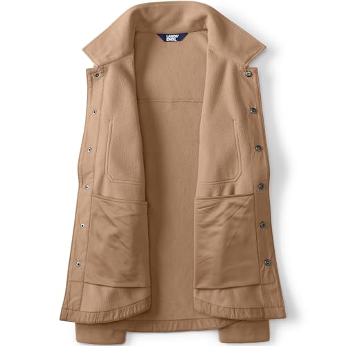 Lands' End Men's Anyweather Fleece Shirt Jacket4