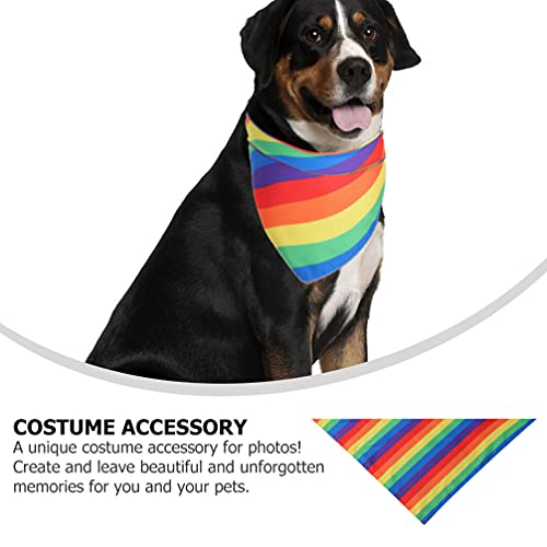 Bandana per Cani Arcobaleno Fazzoletto Sciarpa per...