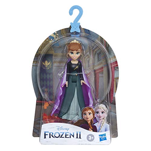 Hasbro Disney Frozen Queen Anna Small Doll With Removable Cape Inspired By Frozen 2 Movie, Toy For Kids 3 And Up #TOP1