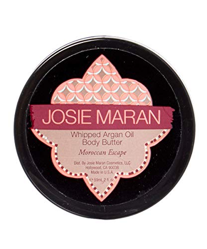 Josie Maran Whipped Argan Oil Ultra-Hydrating Body Butter (2 fl oz/59mL, Moroccan Escape/Vanilla Pear)