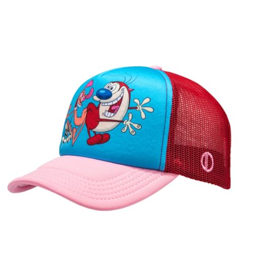 Image of Odd Sox - Cartoon Character Trucker Hats - Adjustable Snapback Mesh Baseball Caps for Men & Women
