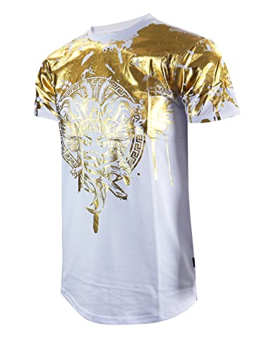 Screenshotbrand Mens Hipster Hip-Hop Premiun Tees - Stylish Longline Latest Fashion Print T-Shirts2