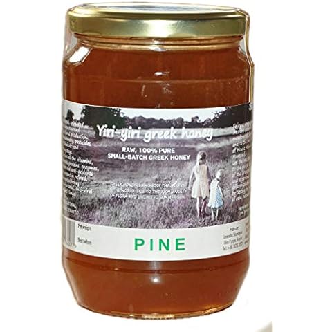 RAW Greek Honey 100% Pure - Pine 960g - from The Mountain of Mantoudi Cover