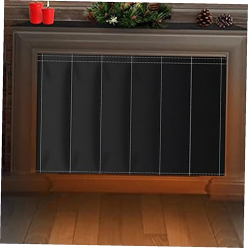Couverture isolante coupe-vent pour cheminée et tapis thermique de poêle