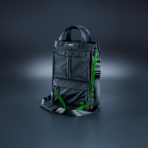 Razer Xanthus Tote Bag - Compartimento acolchado dedicado para portátil - Se adapta a portátiles de hasta 16» - Nylon repelente al agua - Transporte bidireccional con correa de hombro desmontable - imagen 2
