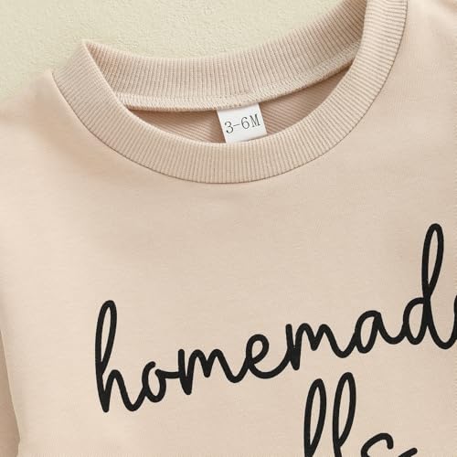 Pudcoco Infant Toddler Baby Boys Girls Thanksgiving Outfit Homemade Rolls Bubble Sweatshirt Romper Bodysuit Fall Clothes4