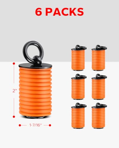 Ancrages d'arrimage pour UTV orange de 3,6 cm Amazicha - 7