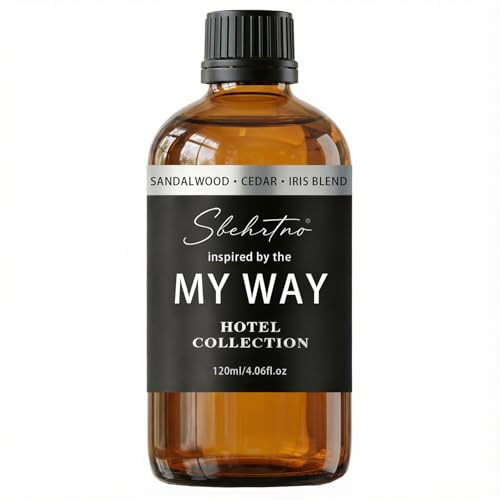 Sbehrtno My Way Diffuser Oil Luxury Hotel Collection Inspired by The 1 Hotel Miami Scent Sandalwood Cedar & Iris(4 Fl Oz (Pack of 1))