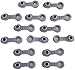 10Pcs Universal Silicone Sealing Bottle Straw Hole Grommets Stopper Lids Straw Plug Replacement 20/30Oz Thermos Cup, Wine Stoppers, Wine Stoppers and Pourers (Grey)