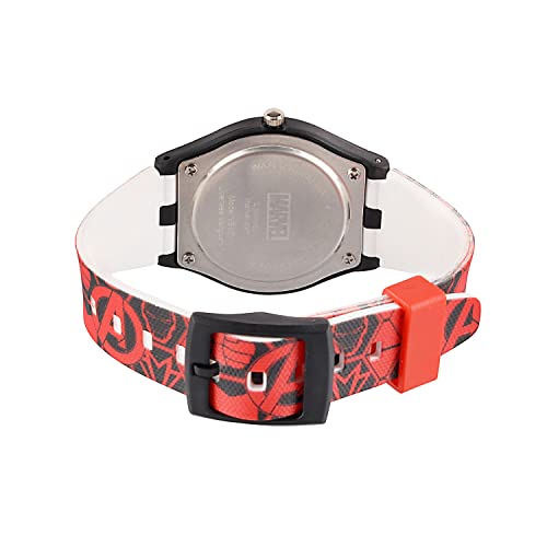 Image of Marvel Iron Man, Hulk, Captain America Kids Wrist Watch | Avenger Super Hero Round Analogue Watch for Kids | Birthday Gift for Boys Age 6 to 12 Years