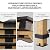 Yardsight Wood Gazebo 10' x 12', Hardtop Cedar Gazebo with Metal Roof, Outdoor Wooden Gazebo with Curtains, Permanent Pavilion Grill Gazebo for Backyard, Deck, Patio, Garden, Parties