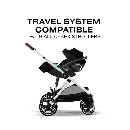 Image of CYBEX Cloud G Pro Comfort Extend Infant Car Seat - Moon Black