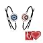 Red Gift Box, Sun&Moon, Rope, Silver