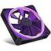 NZXT F120 RGB – 120mm RGB PWM PC Fan – High Airflow, Low Noise – Fluid Dynamic Bearing – Single (Requires NZXT RGB Controller for CAM Software) – 18 LEDs – Black