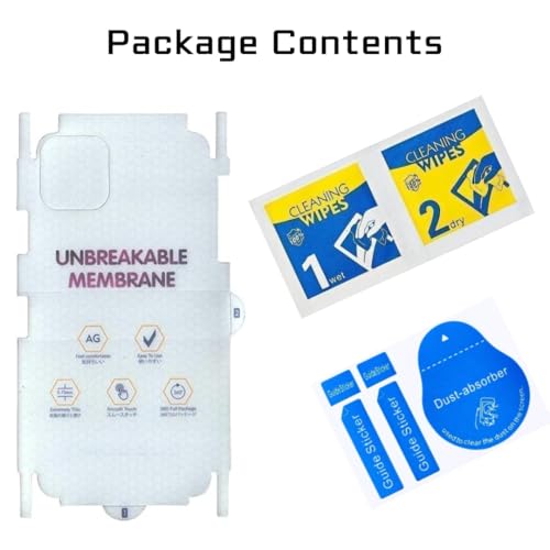 Image of Ultra Clear TPU Back Protector A- Unbreakable Full Coverage Watch Protector Fit Scratch Guard, Case-Friendly Design (Compatible with Samsung S23)