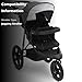 Jeep Classic Jogging Stroller by Delta Children, Grey