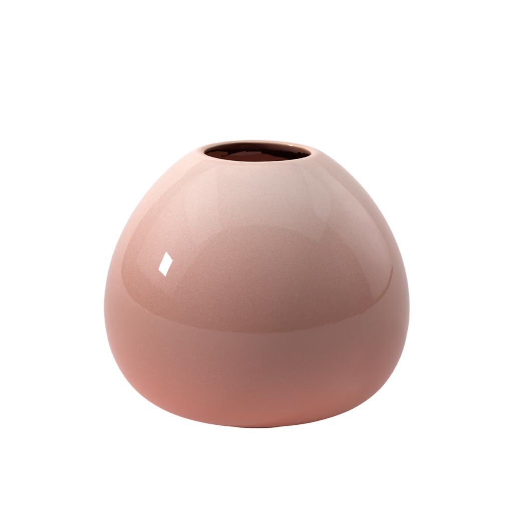 Jarrón Drop minucioso diseño cerámico Villeroy & Boch Perlemor Home de porcelana prémium
