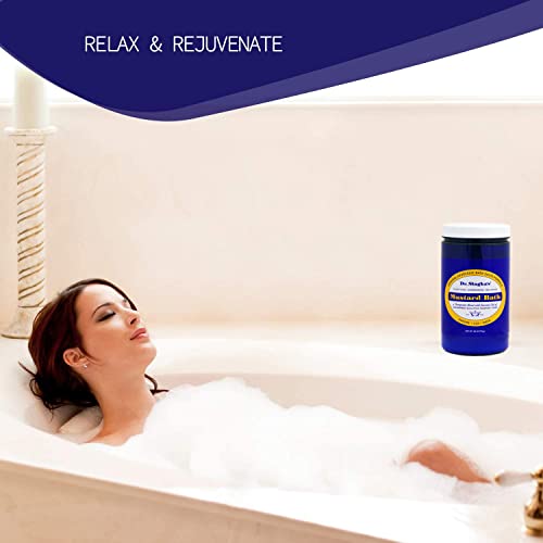 Dr. Singha's Mustard Bath Salts, Therapeutic Bath Detox, 28 Ounce - Relaxing Bath Soak For Sore Muscles, Restless Nights, Aches, Stress & Tension #TOP2