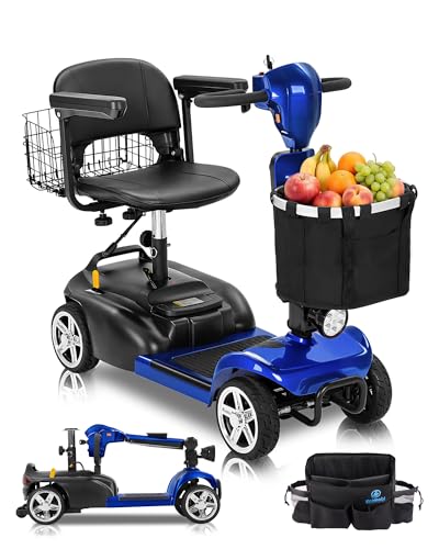 Ecomobi 20-45 Miles Mobility Scooter for Seniors & Adults, 4...