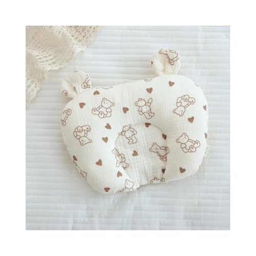 Générique Coussin Bebe Tete Plate, Oreiller pour Enfant, Oreiller pour Nouveau-né, oreillers Respirant pour Enfant déformable, adapté aux Nouveau-nés de...