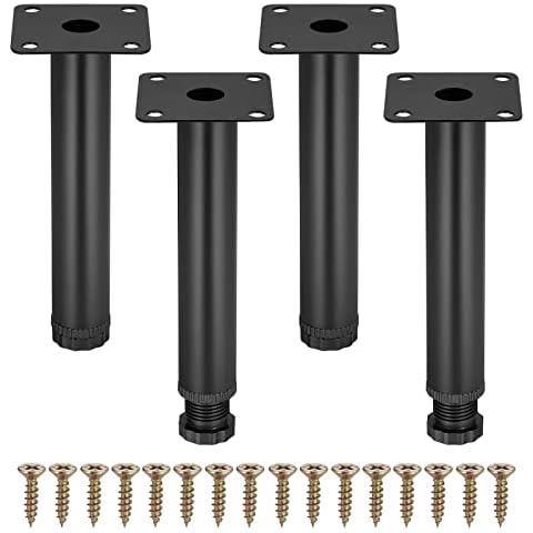 Zocipro Adjustable Metal Furniture Legs Set Cover