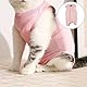 Katzenbody Nach Op,Katzen Body Für Katzen Operation,Body Katze Nach OP,Professioneller Katzen Genesungsanzug,Anti-Lecken E-Halsband Alternative Einteiler für Bauchwunden Hautkrankheiten (Rosa,M)