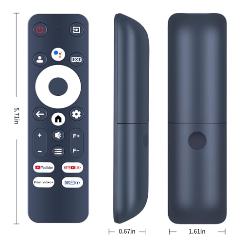 Télécommande Putrims K12 de remplacement pour vidéoprojecteur noir - 5