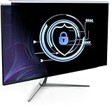DEJIMAX 25/26/27 inch 16:9 Monitor Privacy Filter, Hanging Anti-blue Light Filter for Computers/Desktops Privacy Protection, Universal Screen Protection