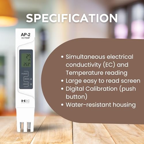 Image of HM Digital HM AP-2 AquaPro Water Quality Tester (EC Tester)