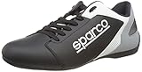 Sparco SL-17 Shoes, Black/White, 10.5 UK