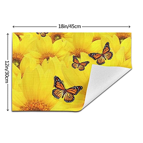Sets de table tissés lavables pour dire adieu aux taches et brûlures
