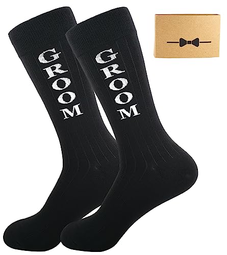 Team Groom Socks for Wedding Day, Bachelor Party, Socks Gift for Groom, Best Man, Groomsman