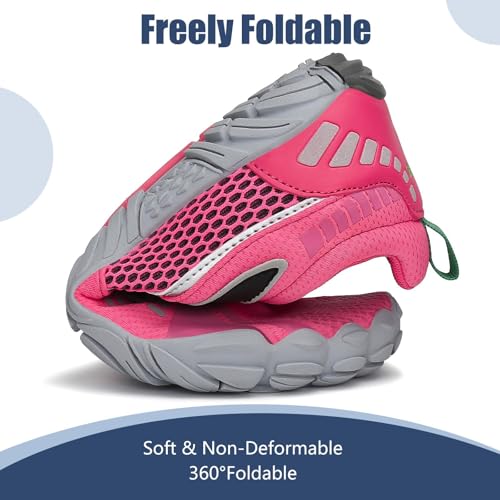 Image of SAGUARO Womens Mens Barefoot Shoes Minimalist Trail Runner Wide Toe Box Zero Drop Outdoor Cross Training Shoe