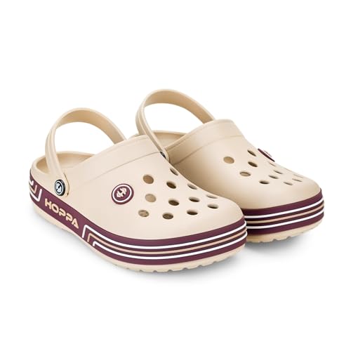 Image of Hoppa Trio Clogs for Men, Extra Soft EVA Moulded Slip-On Clogs | Lightweight, Cushioned, Water-Resistant & Non-Slip | Everyday Casual Footwear