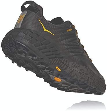 HOKA ONE ONE Mens Speedgoat 4 Gore-TEX Anthracite/Dark Gull Grey Trail Runner - 8 | Image 2