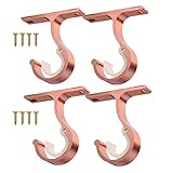 【Construcción duradera】: la sólida construcción de estos soportes de pared de poste de cortina resiste la prueba del tiempo. El uso de una aleación de metal resistente para trabajo pesado previene el desgaste prematuro y minimiza la posibilidad de oxidación o corrosión.