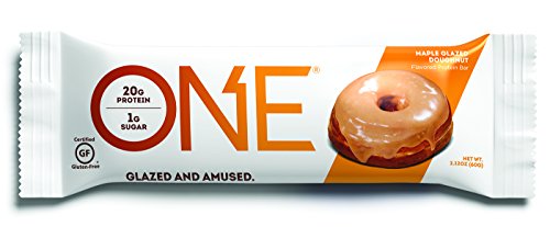 ONE Protein Bars, Maple Glazed Doughnut, Gluten Free Protein Bars with 20g Protein