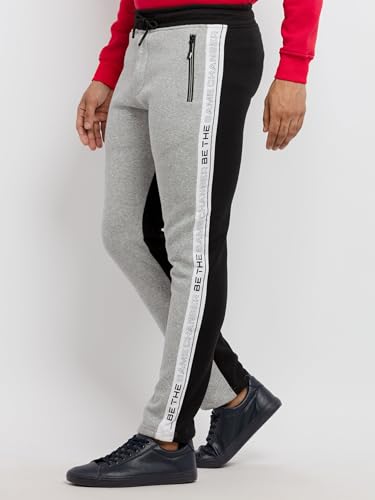 Image of Status Quo Mens Printed Regular Fit Trackpants
