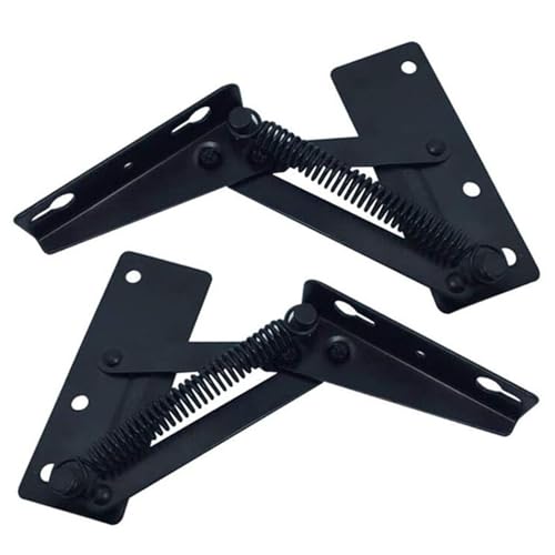 2 pezzi cerniera for armadio cerniera a molla a forma di ponte cerniera for porta dell'armadio cerniere for mobili pieghevole divano letto cerniere regolabili hardware