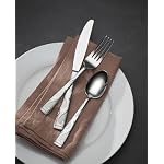 Oneida Tuscany 20-Piece Flatware Set, Service for 4, Silver - Image 2