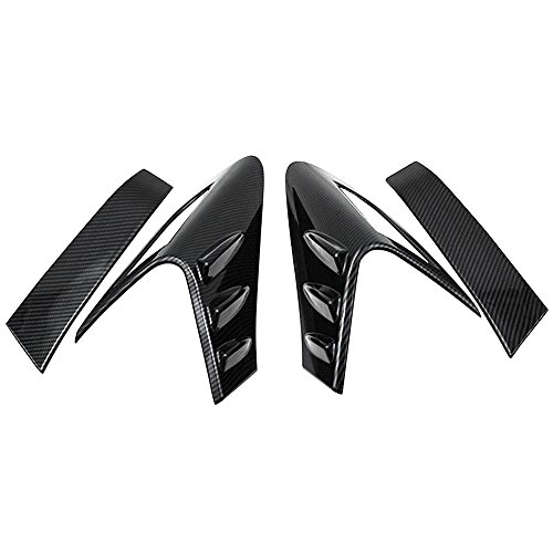 Kadore for Toyota C-HR CHR LE/XLE 2018-2025 Carbon Fiber Pattern Car Tail Light Cover Trim 4-pc