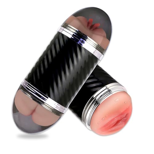 2 in 1 Pussy Pocket Double Sided Hands Free Male Self Masterburbatar Adult Toy Mastusbar Sucking Thrusting Machine Mens Masterbuters Men Masterburbatar Underwear 7OK19A13